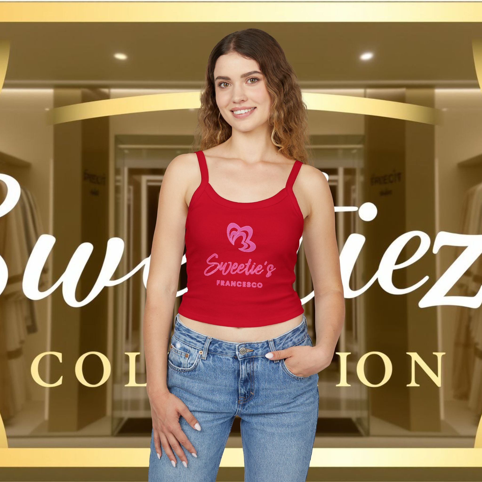 Sweetie's Collection Spaghetti Strap Tank Top
