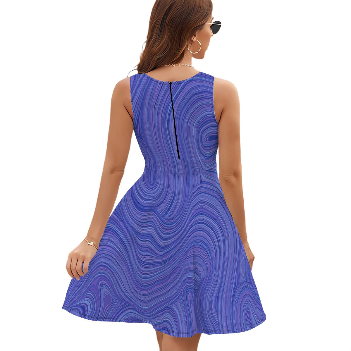 Aurelio Francesco bodycon dresses feature creative abstract patterns.