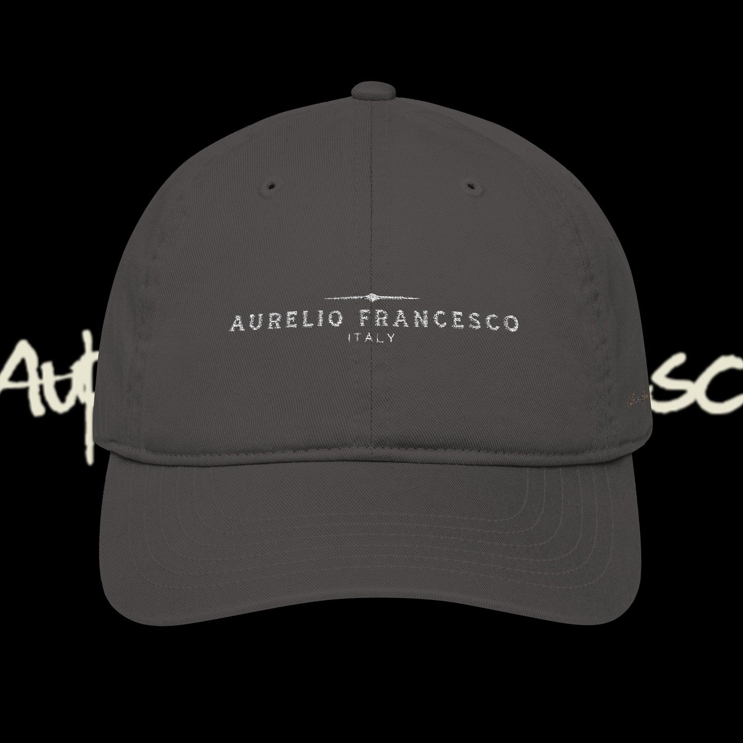Aurelio Francesco Organic Baseball Cap (Embroidery)