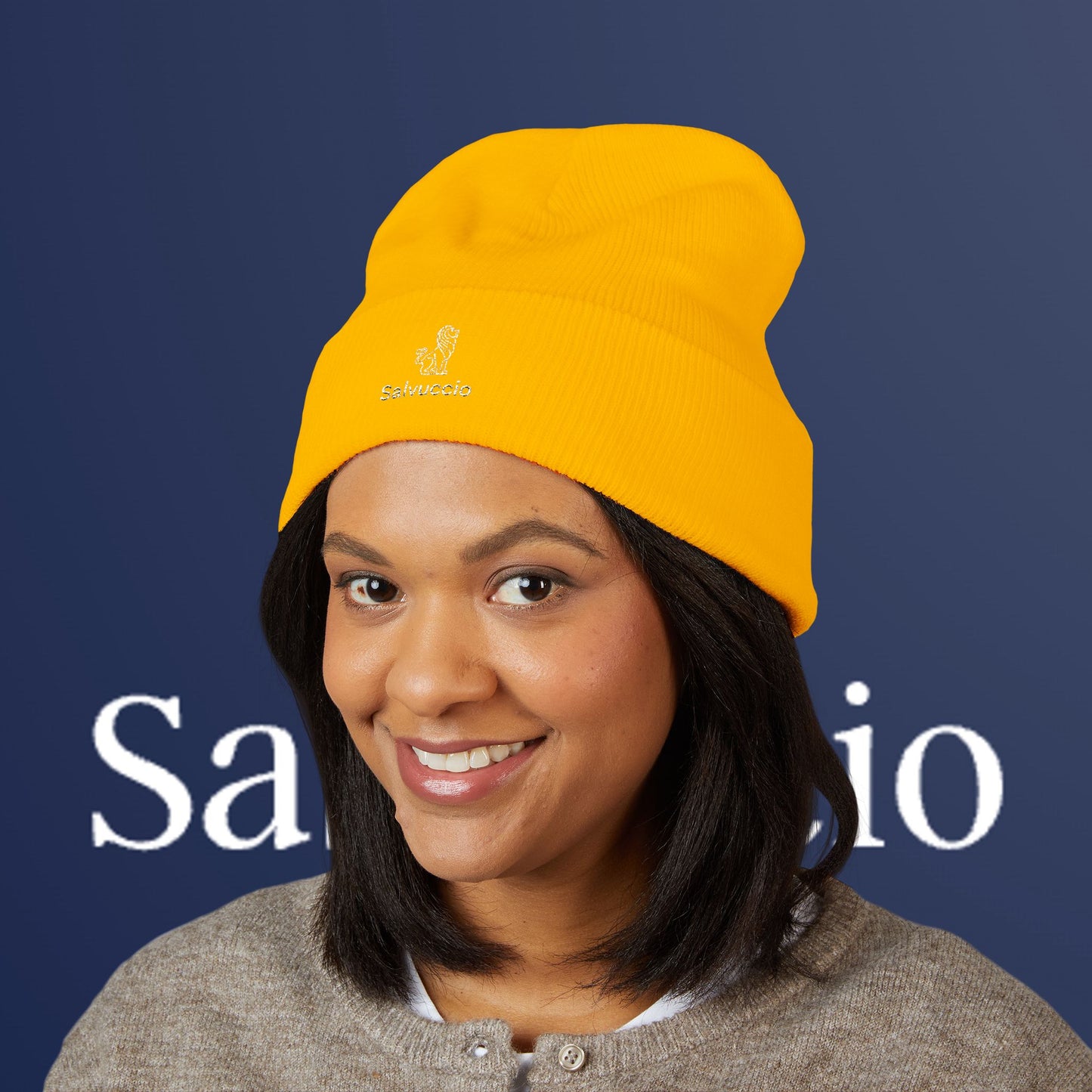 Idio Salvuccio Embroidered Beanie