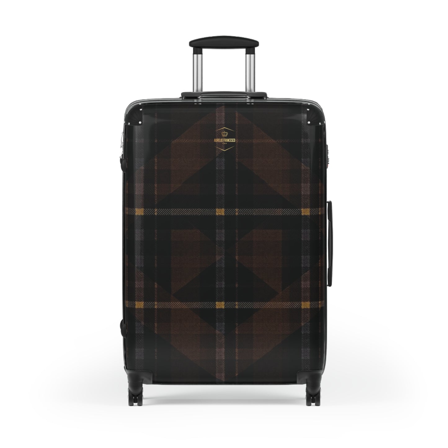 Aurelio Francesco Stylish Plaid Luggage for Adventure and Vacations