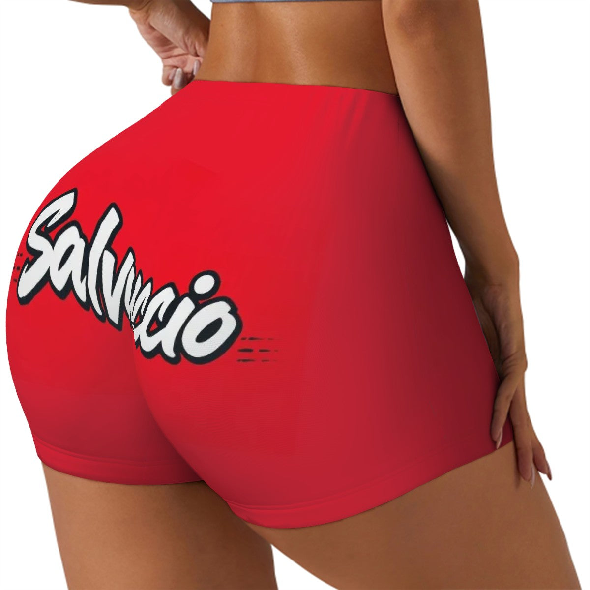Idio Salvuccio Athletic Graffiti Shorts for Women
