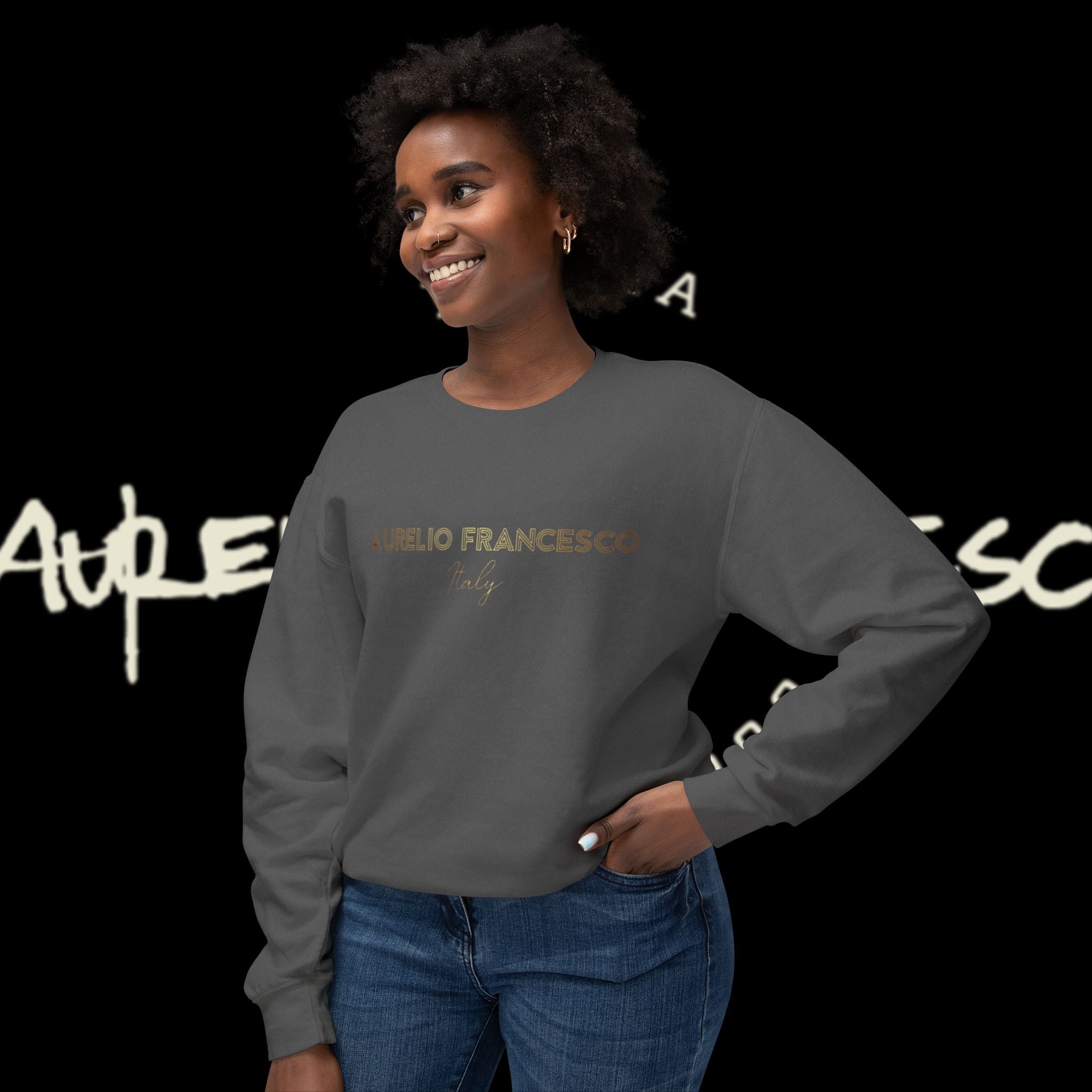 Aurelio Francesco Lightweight Crewneck Sweatshirt