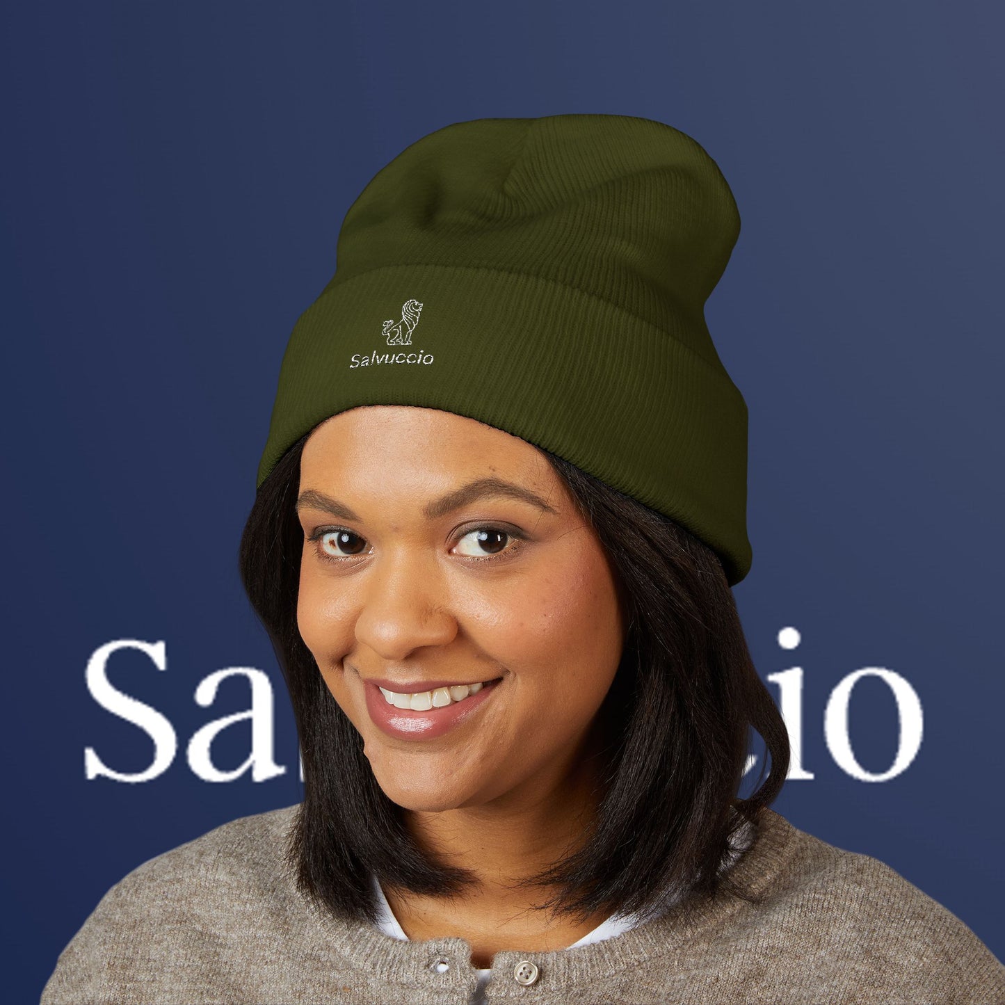 Idio Salvuccio Embroidered Beanie