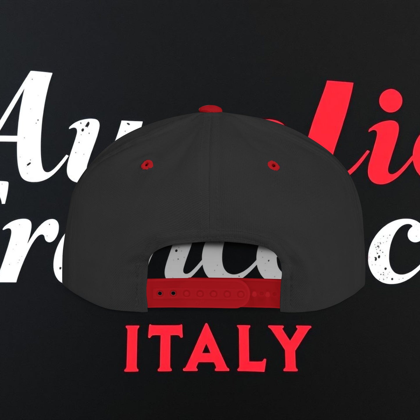 Aurelio Francesco - Flat Bill Snapback Cap