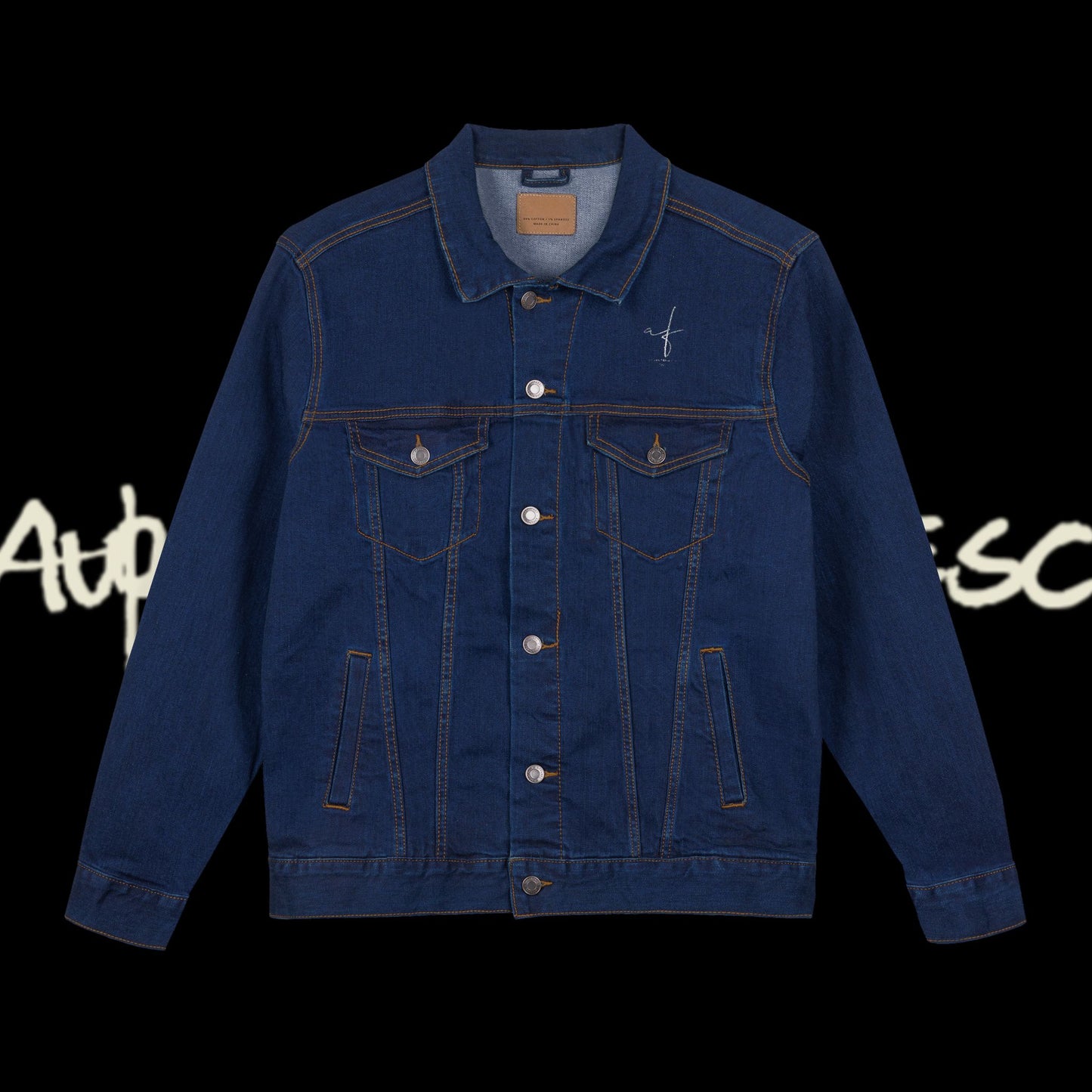 Aurelio Francesco Embroidered Denim Jacket