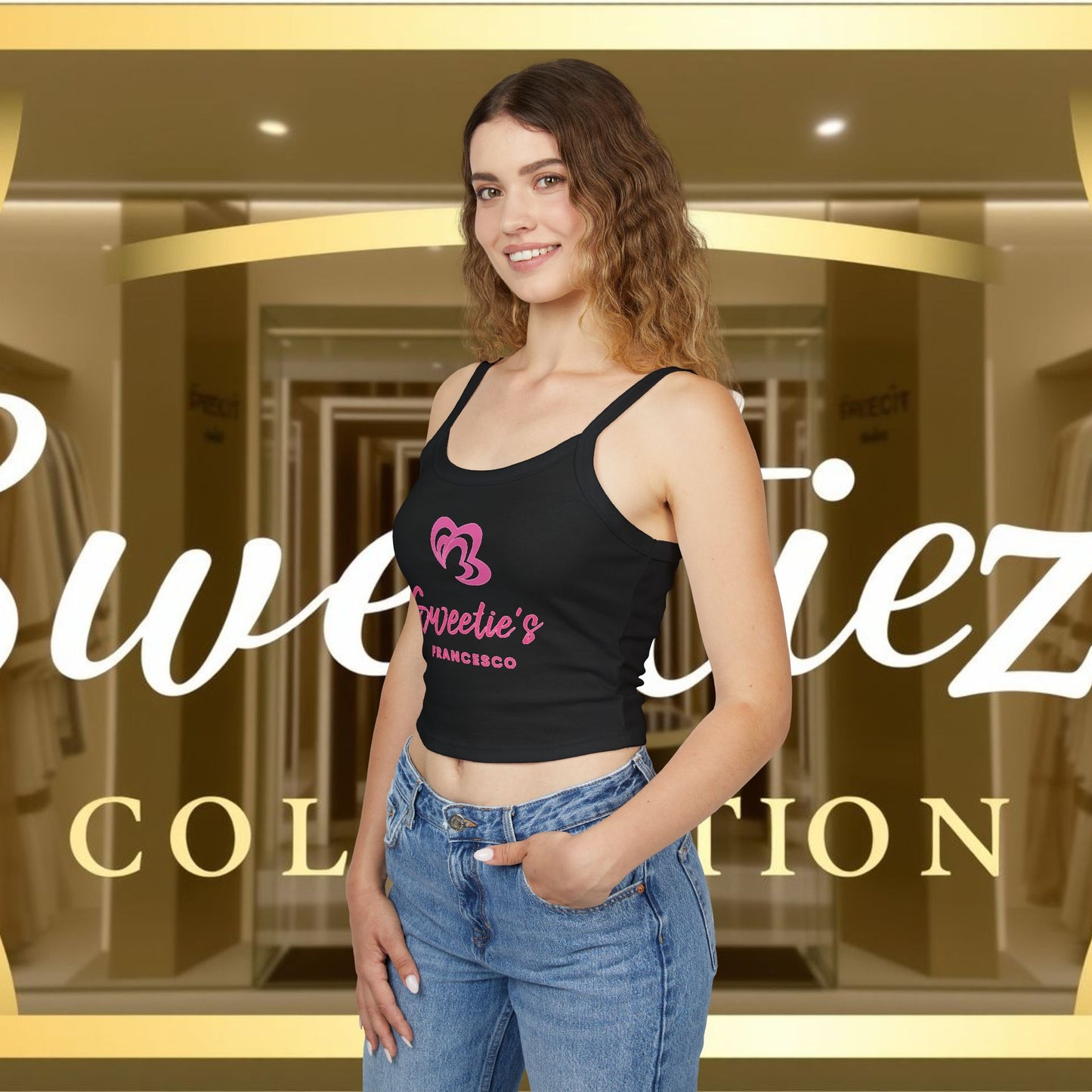Sweetie's Collection Spaghetti Strap Tank Top