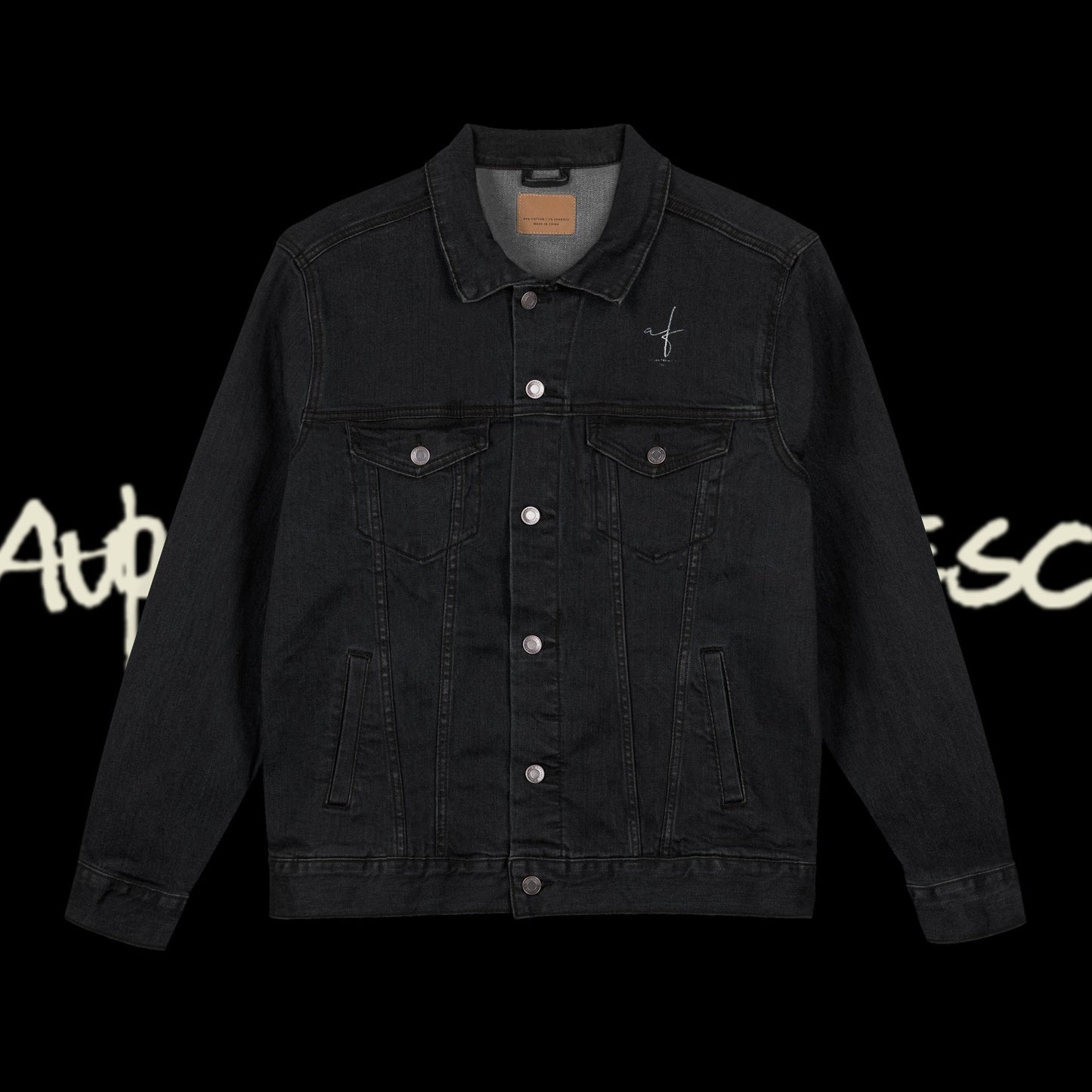 Aurelio Francesco Embroidered Denim Jacket