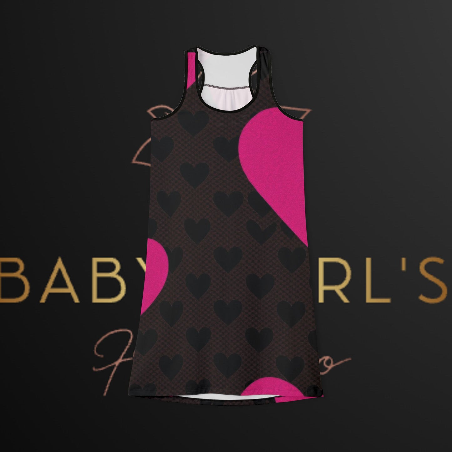 BabyGurl'z Collection Heart Pattern Dress