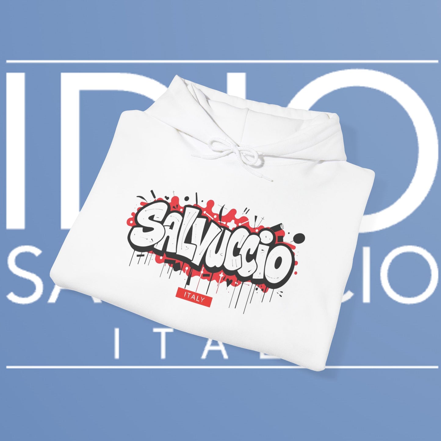Idio Salvuccio Graffiti Style Street Hoodie