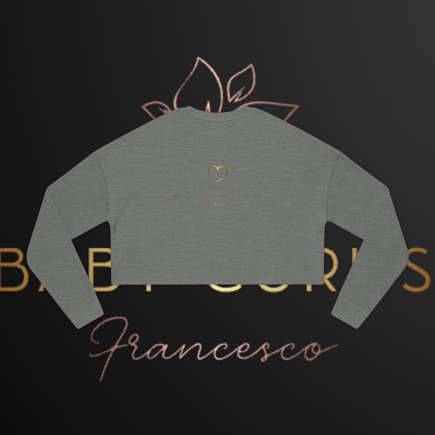 BabyGurl'z Collection Cropped Sweatshirt Sexy Soft Comfortable Women's