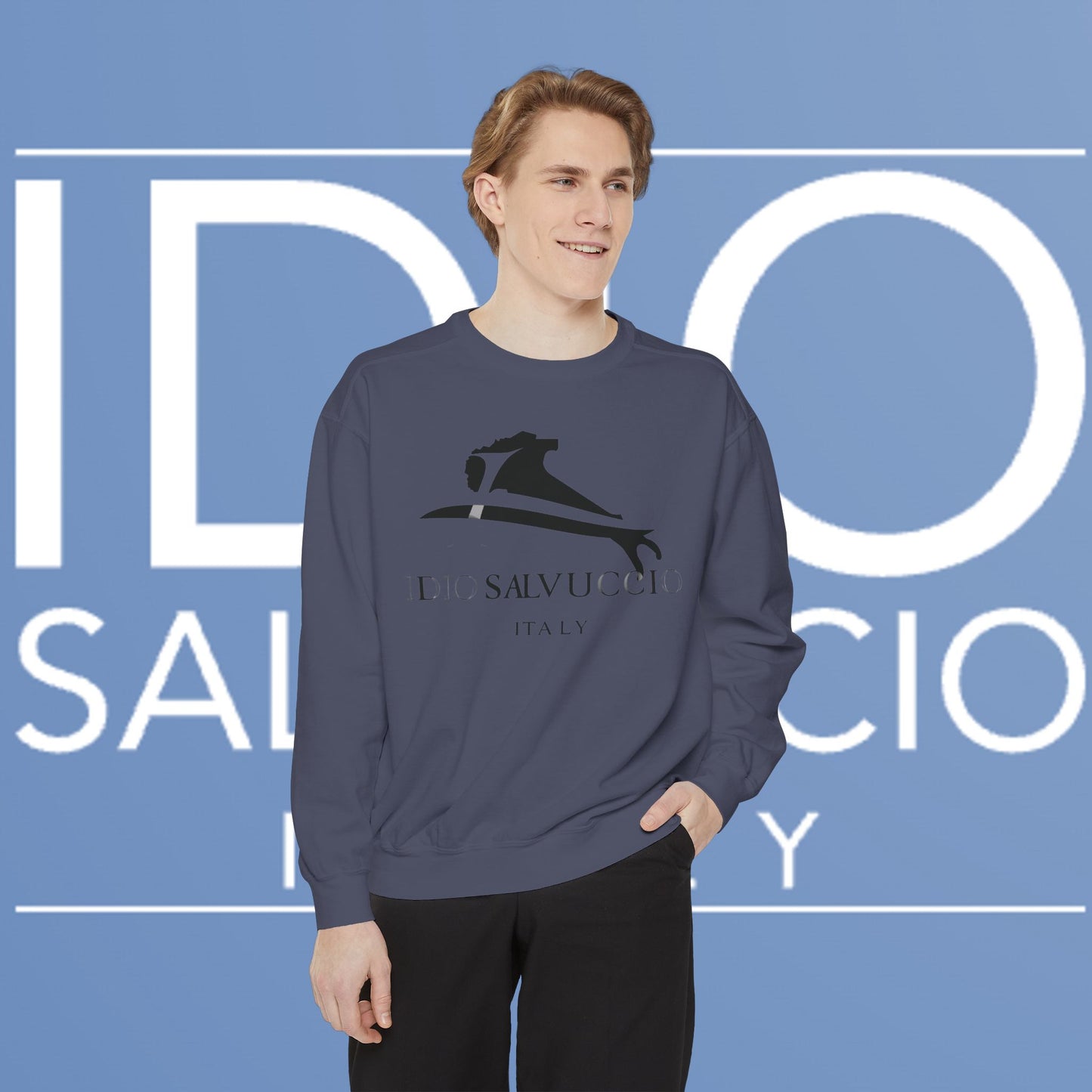 Idio Salvuccio Garment-Dyed Sweatshirt