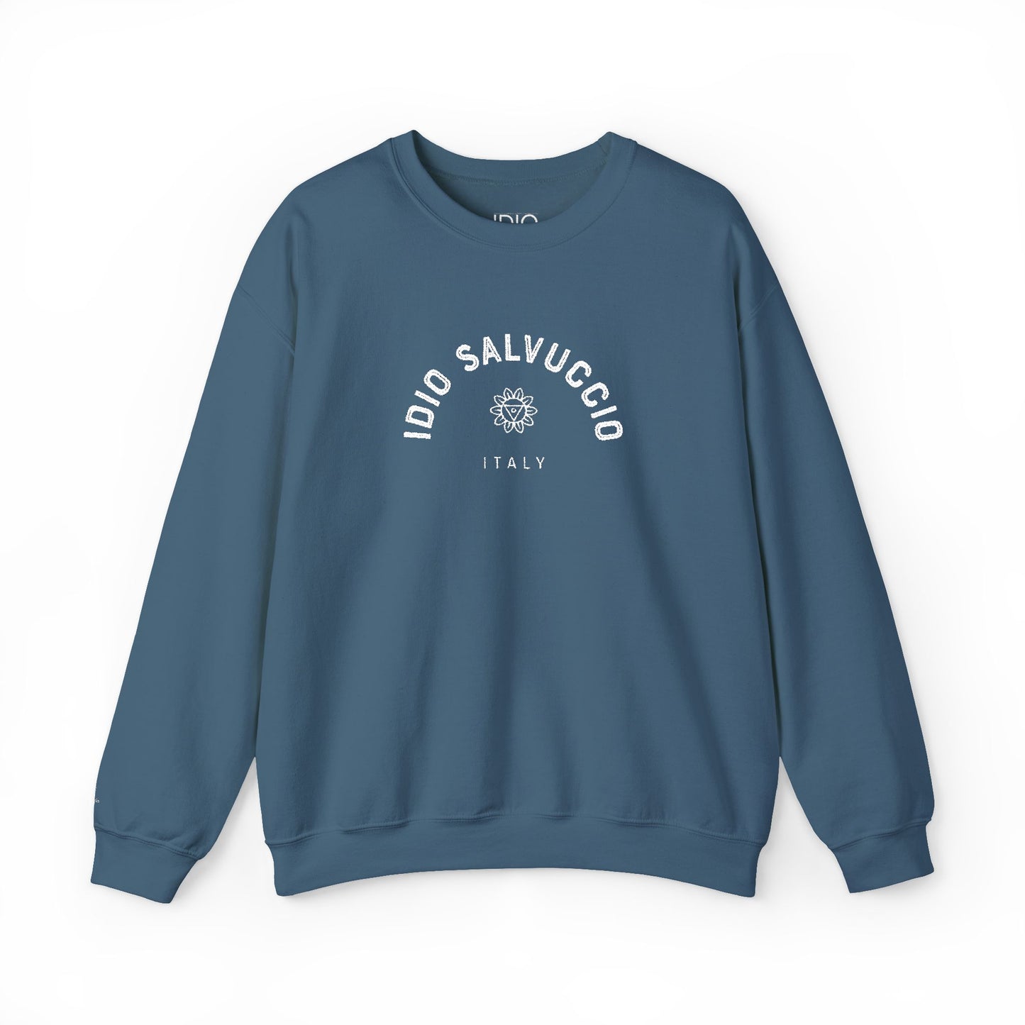 Idio Salvuccio Unisex Crewneck Sweatshirt - Vintage Italian Graphic