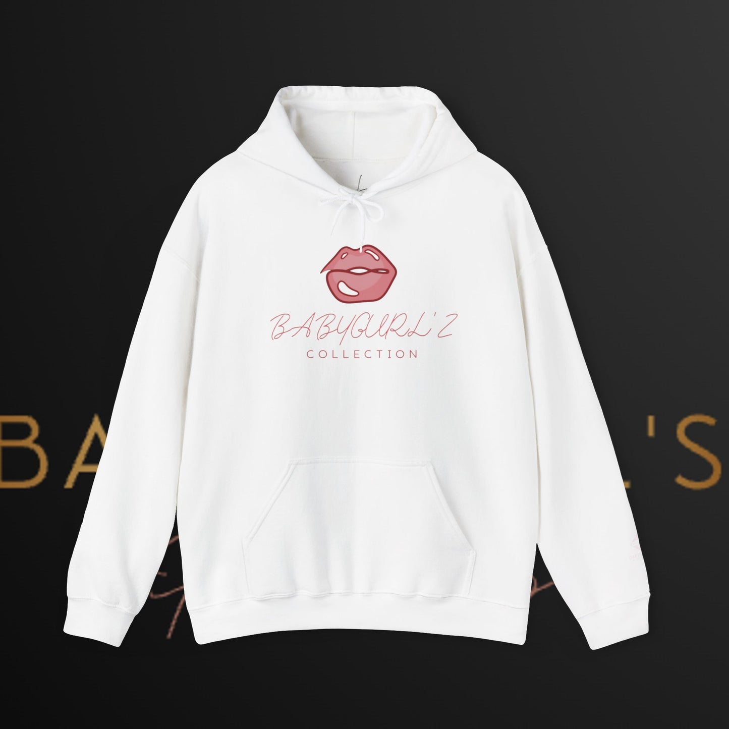 BabyGurl'z Collection Cute Lip Comfy Hoodie