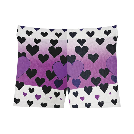 Sweetie's Collection Purple Heart Women's Shorts