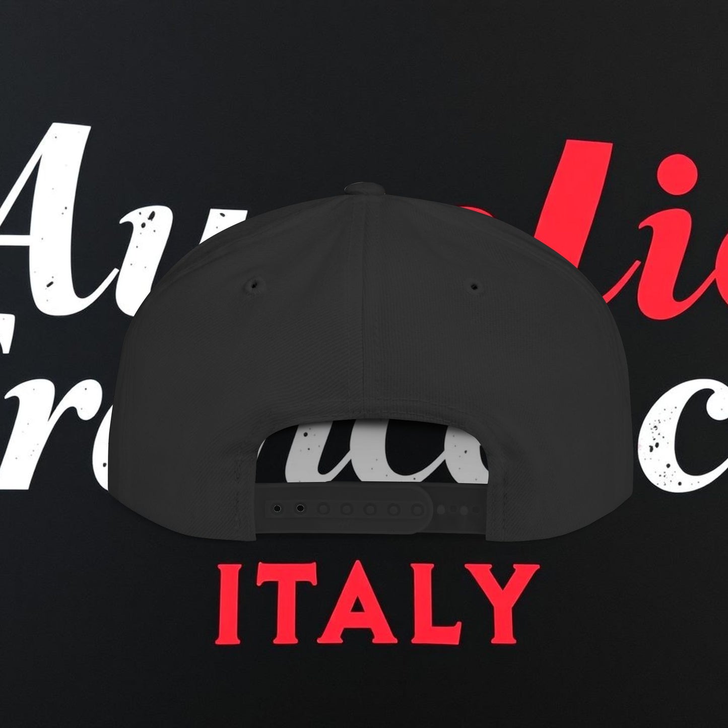 Aurelio Francesco - Flat Bill Snapback Cap