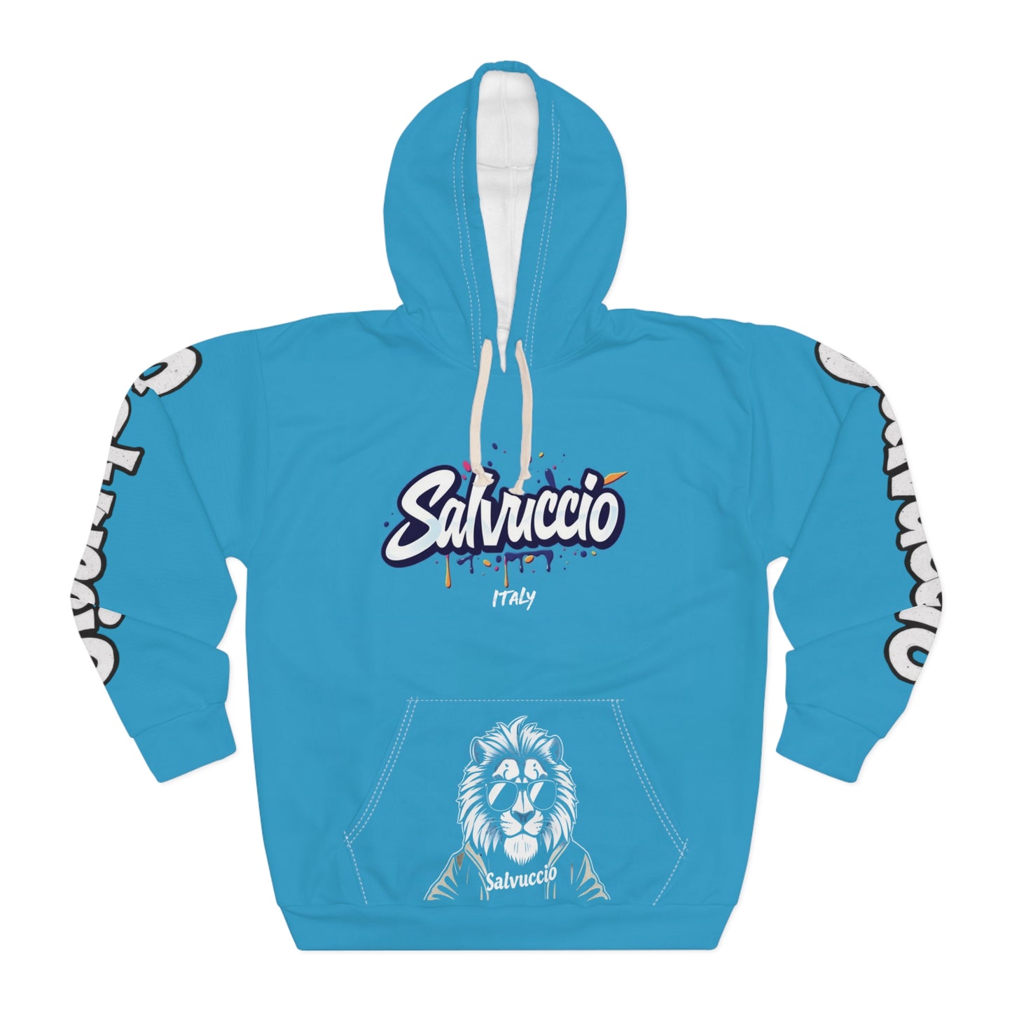 Idio Salvuccio Graffiti Colorful Pullover Hoodie