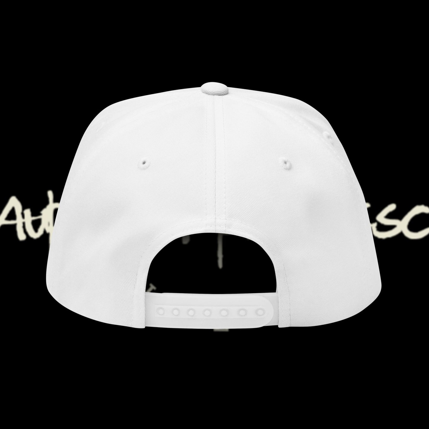 Aurelio Francesco Embroidered Flat Bill Cap