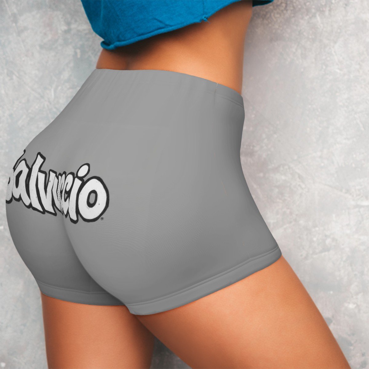 Idio Salvuccio Athletic Graffiti Shorts for Women