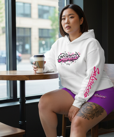 Idio Salvuccio Athletic Graffiti Shorts for Women