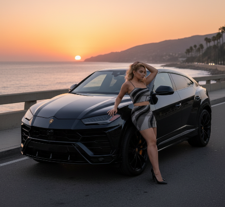 Aurelio Francesco Crop Tank Top & Mini Skirt Set