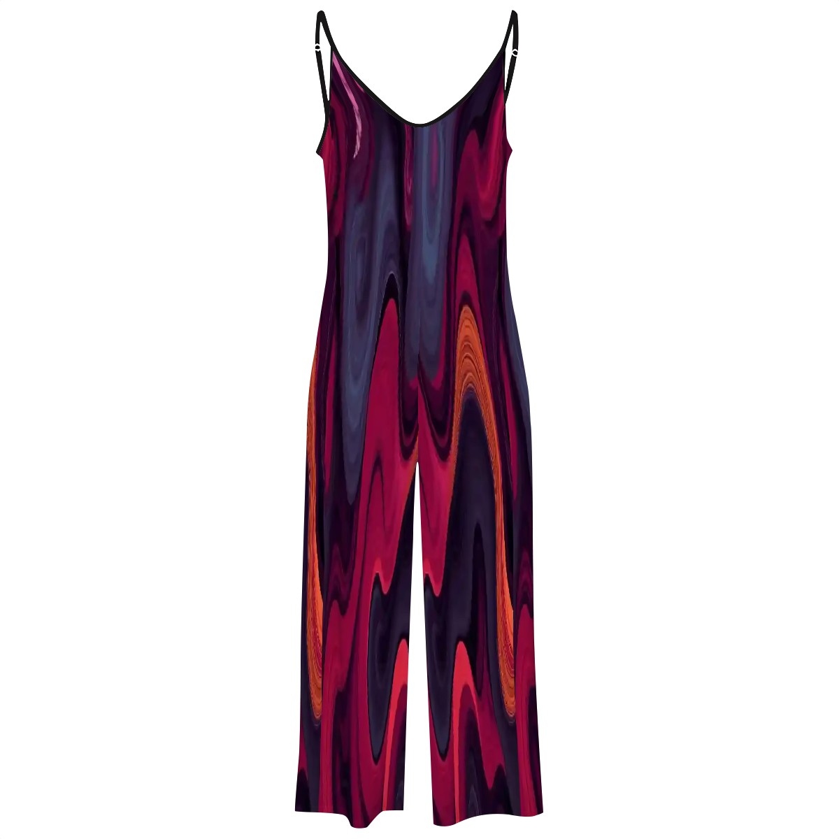 BabyGurl'z Collection: Women's Casual Jumpsuits with Abstract Patterns