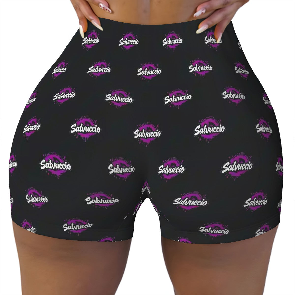 Idio Savuccio Athletic Graffiti Shorts for Women