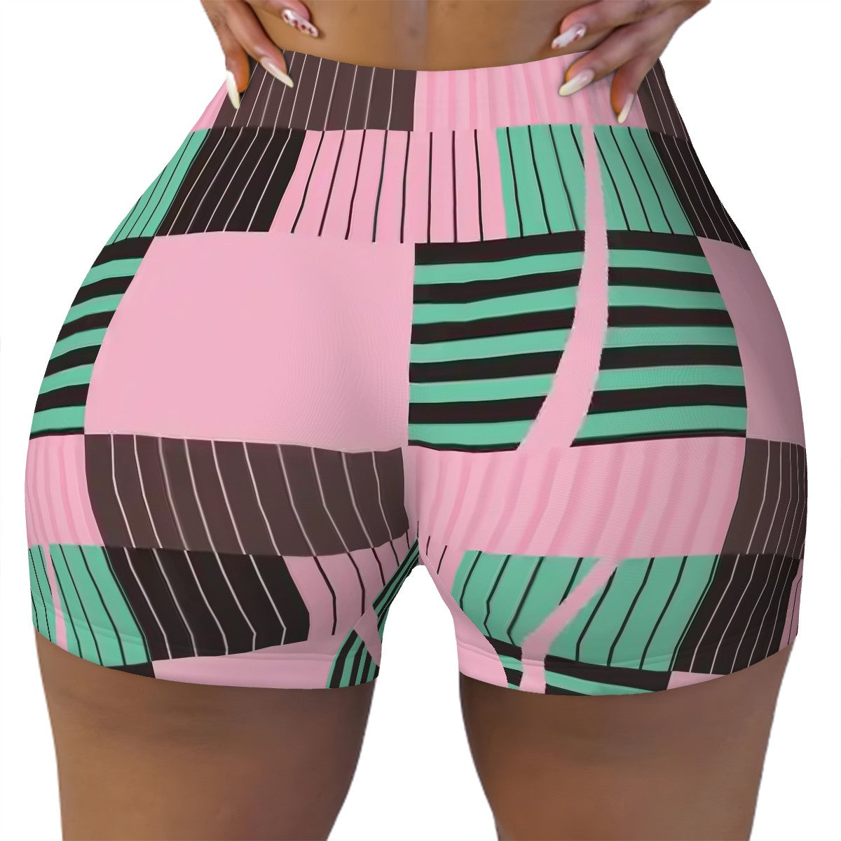 Sweetie's Collection Athletic Shorts Pink pattern