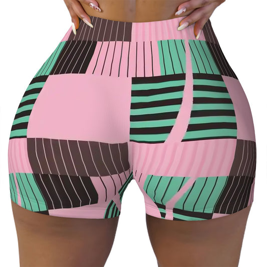 Sweetie's Collection Athletic Shorts Pink pattern